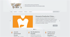 Desktop Screenshot of fundacioncivitas.org